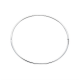 Silver Lining Zilveren bangle solid 8mm Vierkant  60mm - 45364