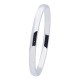 Silver Lining Zilveren bangle solid 6mm ovaal 60mm - 45357