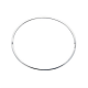 Silver Lining Zilveren bangle solid 4mm Vierkant 60mm - 45360