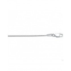 Zilveren collier slang 42cm - 45375