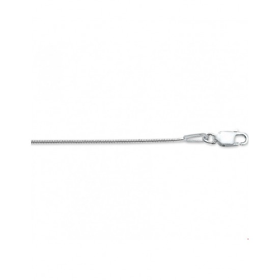 Zilveren collier slang 42cm - 45375