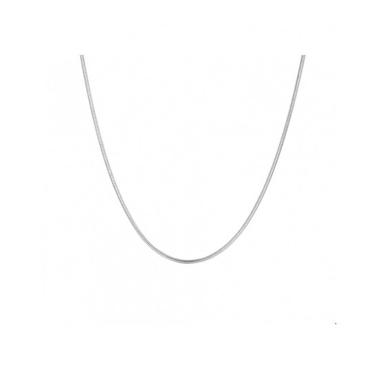 Zilveren collier slang 41/44cm - 45376