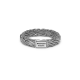 Buddha to Buddha 605BR SS Katja XS Ring Black Rhodium Shine Silver MAAT 18 - 46620