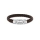 Buddha to Buddha 126BR-E+ Mangky Small Leather Bracelet Brown MAAT 20cm - 46638