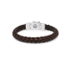 Buddha to Buddha 126BR-E+ Mangky Small Leather Bracelet Brown MAAT 20cm - 46638