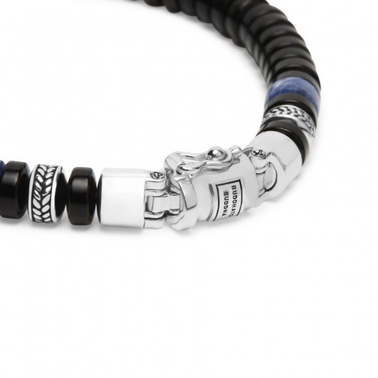 Buddha to Buddha 201OS-F Spirit Bead Mini Onyx Sodalite Bracelet MAAT 21cm - 47885