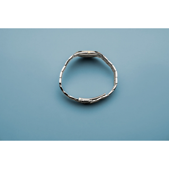 Bering Horloge Ultra Slim brushed silver/gold 31mm - 48313