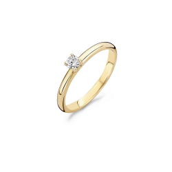 Blush Ring Geelgoud met Zirkonia 1112YZI MAAT 17 - 45819