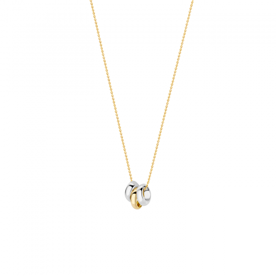 Blush Collier geelgoud met hangers Bicolor goud 3055BGO MAAT 42cm - 45835