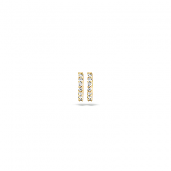 Blush Ooringen Geelgoud met Zirconia 7134YZI 1,8cm - 47489