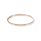 Coeur de Lion Bangle slim roestvrij staal roségoud & kristallen pavé kristal - 47585