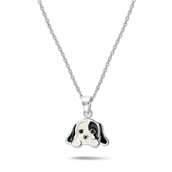 Bellini Zilveren ketting hondje 38cm - 47567