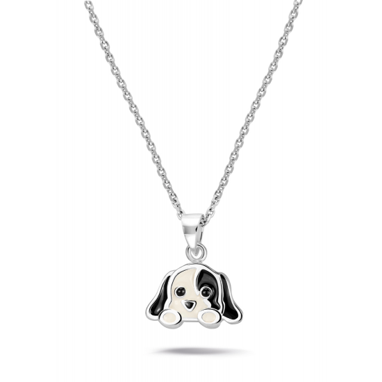Bellini Zilveren ketting hondje 38cm - 47567