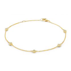 BLUSH Armband 2213YZI - 14k Geelgoud met zirkonia - 54279