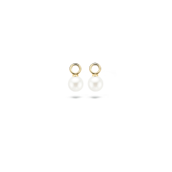 Blush Oorbedels 9046YPW  Geelgoud met Swarovski Parel - 46178