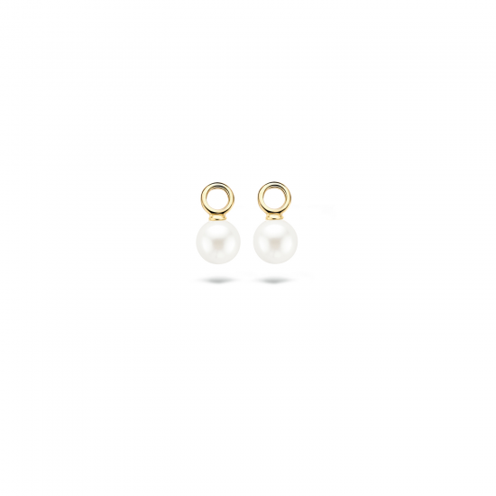 Blush Oorbedels 9046YPW  Geelgoud met Swarovski Parel - 46178