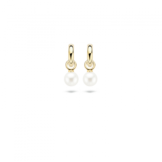 Blush Oorbedels 9046YPW  Geelgoud met Swarovski Parel - 46178