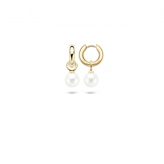 Blush Oorbedels 9046YPW  Geelgoud met Swarovski Parel - 46178