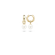 Blush Oorbedels 9046YPW  Geelgoud met Swarovski Parel - 46178