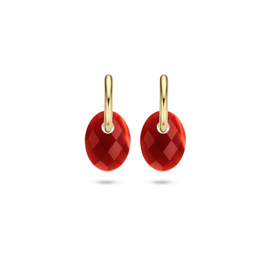 Blush Oorbedel 810RAGO Red Agate - 46181