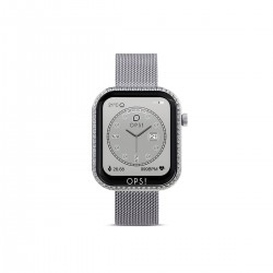 OPS!SMART Smartwatch CALL LOVE DIAMONDS Zilver met zirkonia - OPSSW-43 - 54740