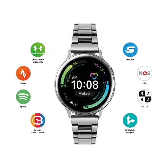 Samsung Special Edition Galaxy Smartwatch Active2  horloge 40mm 3 Horlogebanden - 46349