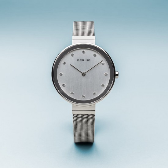 Bering Horloge Classic polished silver 34mm - 48305