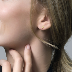 Blush Oorknoppen Geelgoud Bliksem 7249YGO MAAT 7,9mm - 46417