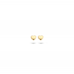 Blush Oorknoppen Geelgoud hartjes 7245YGO MAAT 3,9mm - 46423