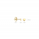 Blush Oorknoppen Geelgoud hartjes 7245YGO MAAT 3,9mm - 46423