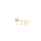 Blush Oorknoppen Geelgoud 7244YGO MAAT 4,7mm - 46424