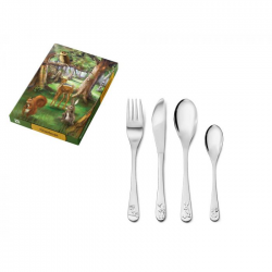 Kinder bestek bosdieren - 49358