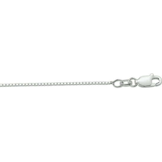 Zilveren Collier venetiaans 1,1 mm 38 cm - 47894