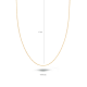 Blush Collier Geelgoud  3058YGO MAAT 42cm - 47907