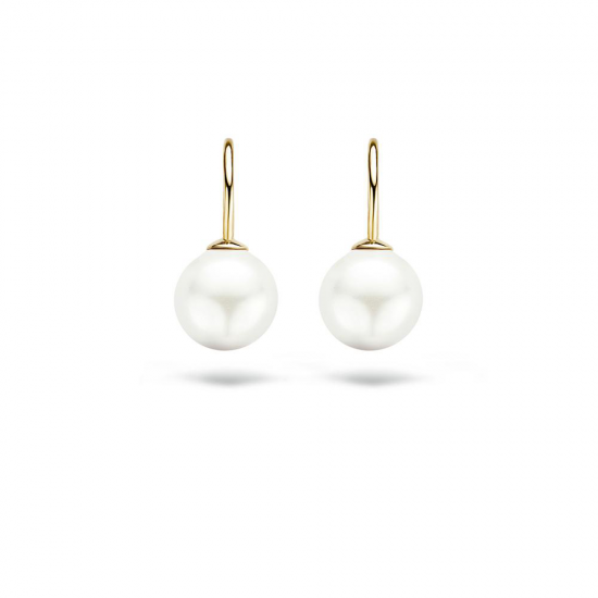 Blush Oorbellen  Geelgoud met Swarovski parel 7050YPW - 46687