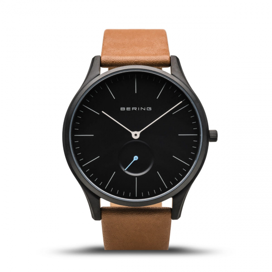 Bering Classic mat black horloge 41mm - 46648