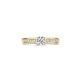 Blush Ring met Zirkonia Geelgoud 1126BZI MAAT 17 - 47906