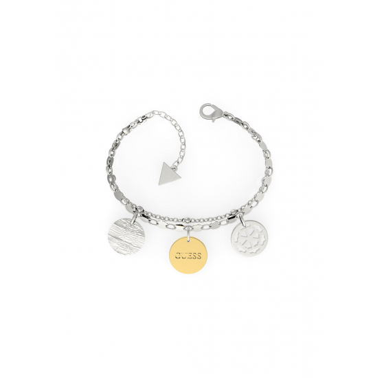 Guess Jewellery Bracelet Peony Art 18.5cm zilverkleur - 46799