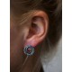 Guess Jewellery Earrings Eternal Circles zilverkleur 15mm - 46805