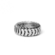 Buddha to Buddha 602-22 Lars Small Silver Ring MAAT 22 - 46861