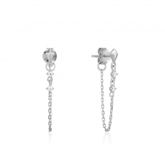 ANIA HAIE Spike chain stud earrings - 46953