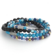 Rebel & Rose Armband More Balls Than Most Blue Summer Vibes II 4mm 17cm - 48279