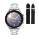 Samsung Special Edition Galaxy 3 Smartwatch Mystic Silver 41mm met 3 Horlogebanden - 47024