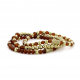 Rebel & Rose Armband More Balls Than Most Amazing Grace 4mm 18 ct yellow gold plated 17cm - 48433