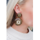 LOTT Gioielli GOUDEN GLITTER OORBELLEN LARISSA LOGO - 48472