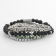 Rebel & Rose Armband Stones Only Silver Shine 4mm 17cm - 48440