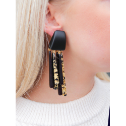 LOTT Gioielli GOLD FLAKES OORBELLEN STERRE JELLYFISH - 48473