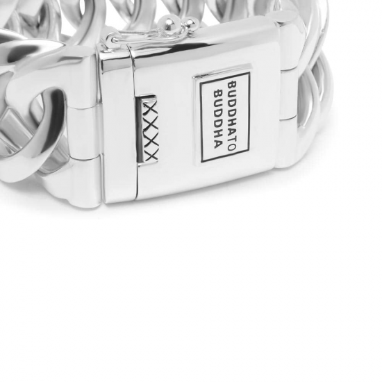 Buddha to Buddha 160 Chain XL Bracelet Silver MAAT 21cm - 48523