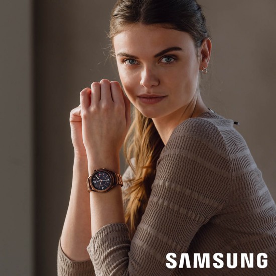 Samsung Special Edition Galaxy 3 Smartwatch Mystic Bronze 41mm met 3 Horlogebanden - 47025