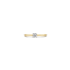 Blush ring Geel en Witgoud met Zirkonia 1187BZI MAAT 18 - 48803